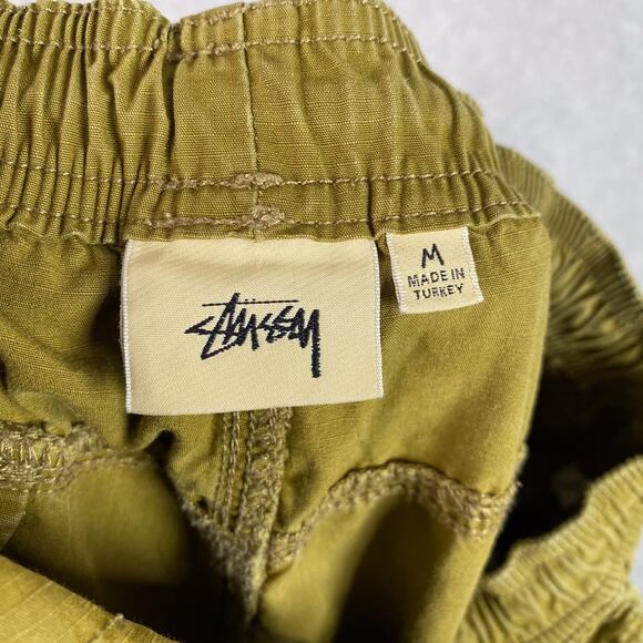 Stussy Pants Mens M (Fits 30x29) Green Work Gear Cargo Pant - Picture 13 of 14